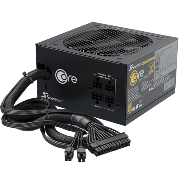 Блок питания ATX 12V 2.3 Seasonic Core GM-650 650 Вт Черный  photo 4