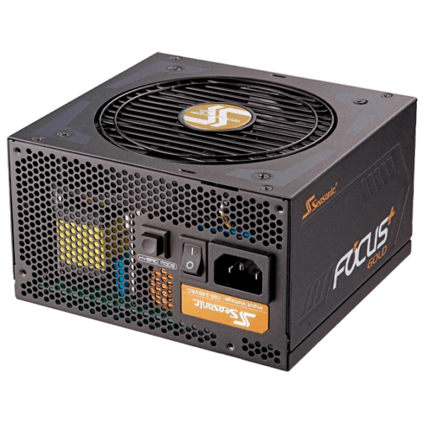 Блок питания ATX 12V 2.3 Seasonic Focus Plus 1000 Gold 1000 Вт Черный  photo 1