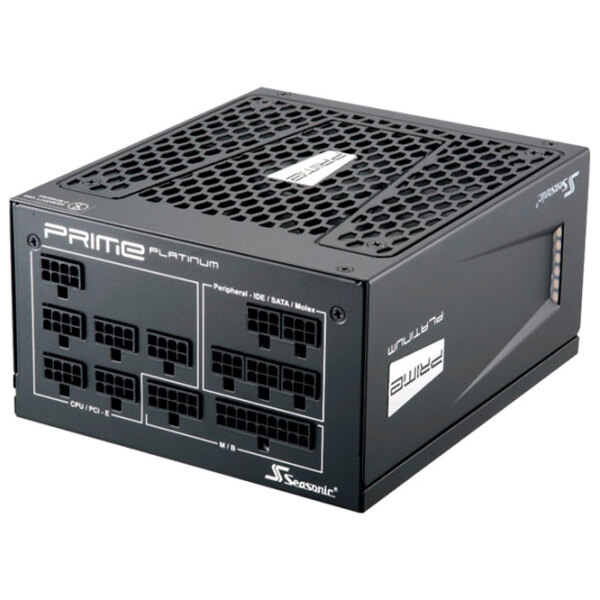 Блок питания ATX 12V 2.3 Seasonic Prime PX-1000 Platinum 1000 Вт Черный  photo 2