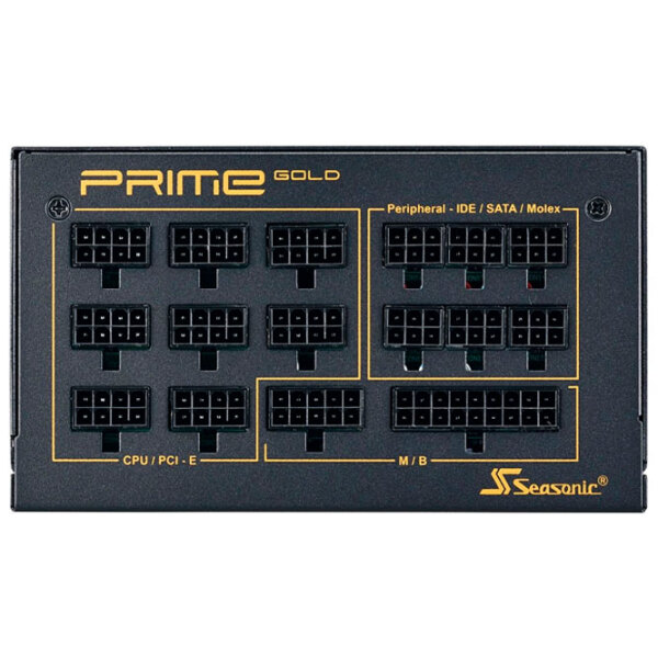 Sursă de alimentare ATX 12V 2.3 Seasonic Prime 1300 Gold SSR-1300GD 1300 W Black  photo 3