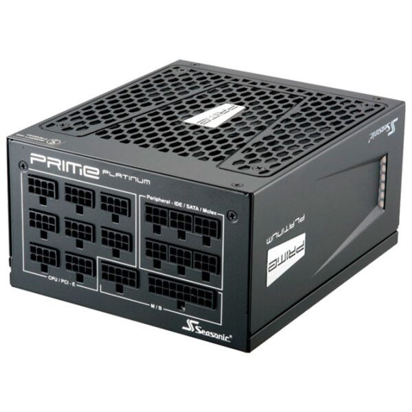 Блок питания ATX 12V 2.3 Seasonic Prime 1300 Platinum 1300 Вт Черный  photo 2