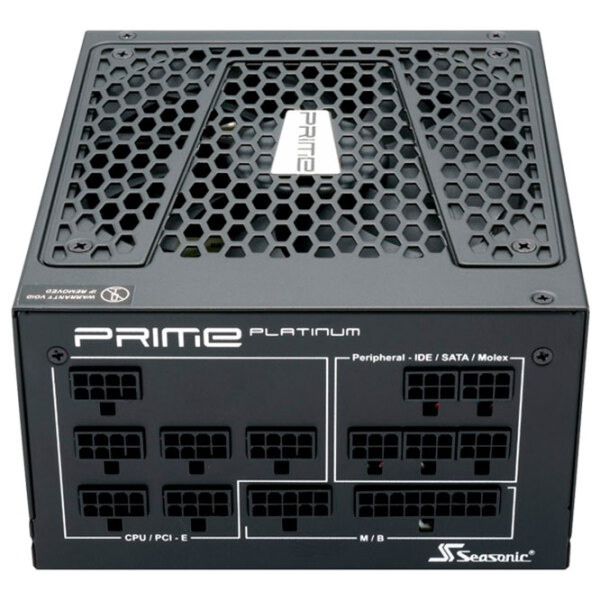 Блок питания ATX 12V 2.3 Seasonic Prime 1300 Platinum 1300 Вт Черный  photo 3