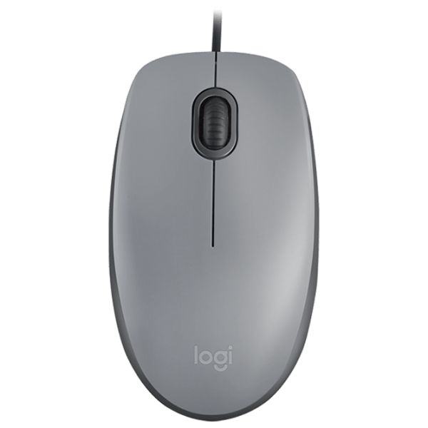 Мышь Logitech M110 Серый Проводная, 1000 dpi photo 1