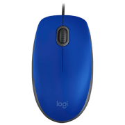 Мышь Logitech M110 Синий Проводная, 1000 dpi