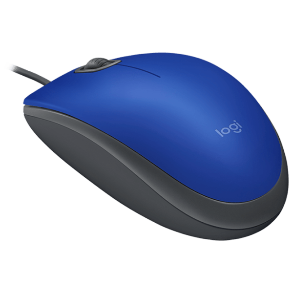 Мышь Logitech M110 Синий Проводная, 1000 dpi photo 2