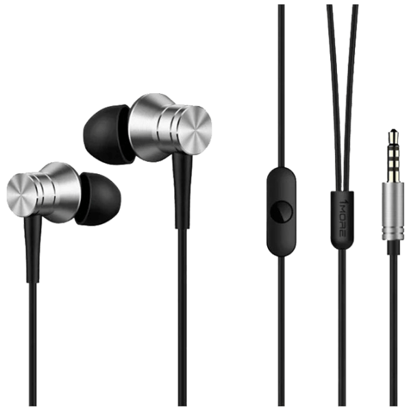 Căști 1More Piston Fit Silver Cu fir / Personal / In ear photo 2