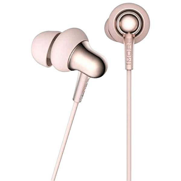 Căști 1More Stylish Dual-Dynamic Driver Gold Cu fir / Personal / In ear photo 1