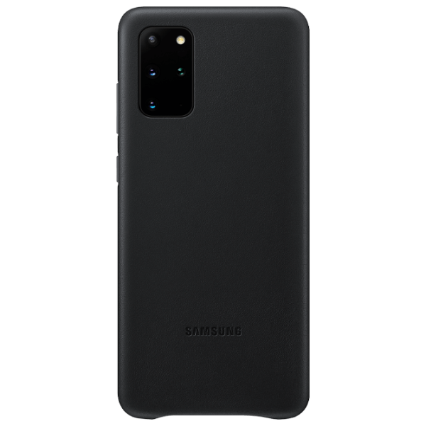Husă Samsung Galaxy S20+, Leather EF-VG985, Black  photo 1