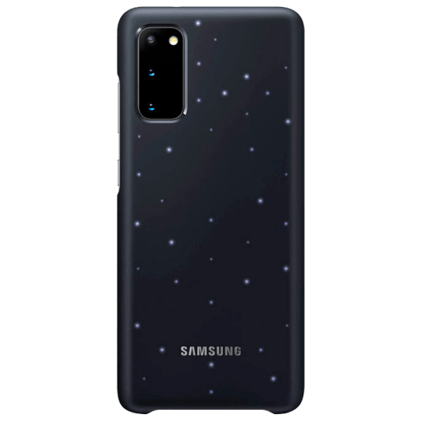 Husă pentru smartphone Samsung Galaxy S20 (EF-KG980) Black Samsung, PU, Led Cover photo 1