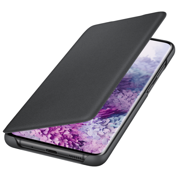 Husă pentru smartphone Samsung Galaxy S20 (EF-NG980) Black Samsung, Silicon, LED Flip Wallet photo 4