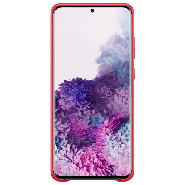 Husă Samsung Galaxy S20+, Leather EF-VG985, Red  photo 2