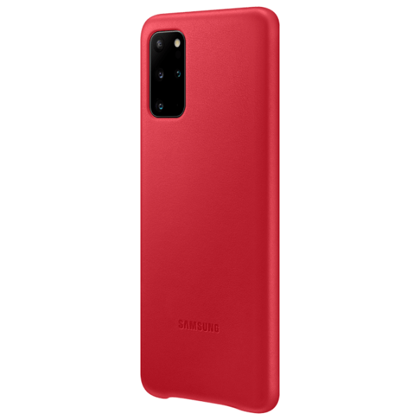 Husă Samsung Galaxy S20+, Leather EF-VG985, Red  photo 3