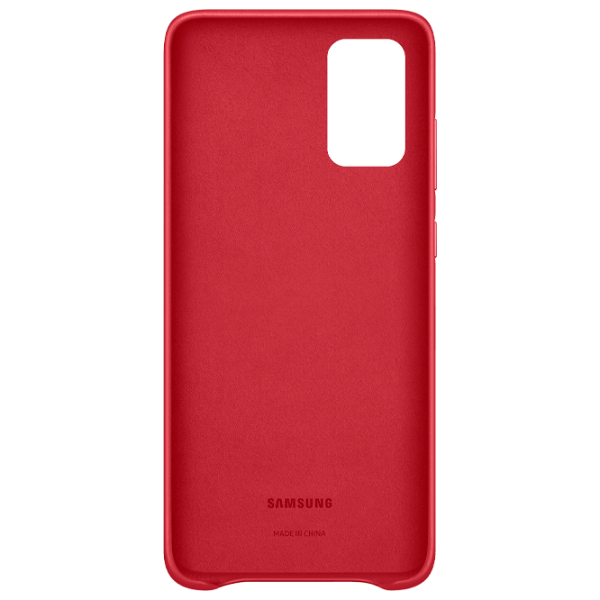 Husă Samsung Galaxy S20+, Leather EF-VG985, Red  photo 4
