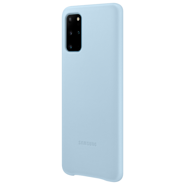 Husă pentru smartphone Samsung Galaxy S20 Plus (EF-VG985LLEGW) Blue Samsung, Piele,  photo 2