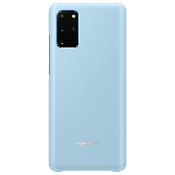 Husă pentru smartphone Samsung Galaxy S20+ (EF-KG985CLEGW) Blue Samsung, Silicon, Led Cover photo 2