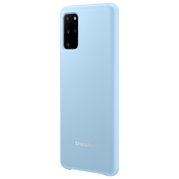 Husă pentru smartphone Samsung Galaxy S20+ (EF-KG985CLEGW) Blue Samsung, Silicon, Led Cover photo 3