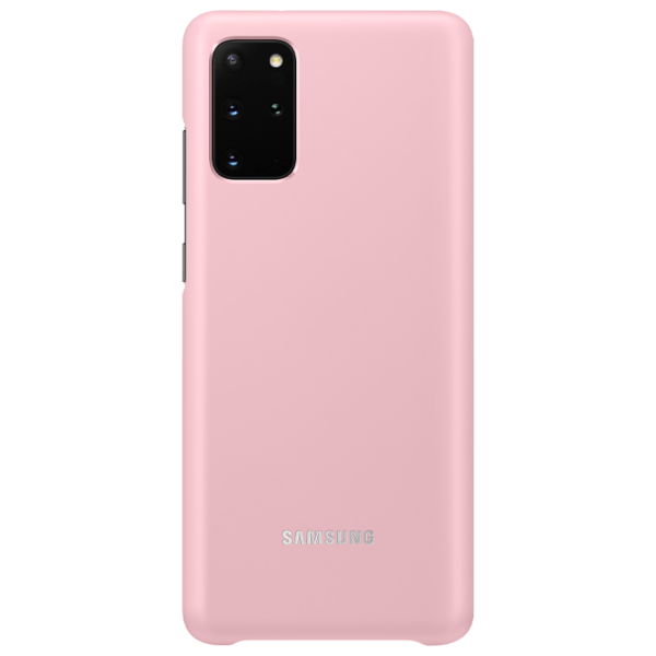 Husă pentru smartphone Samsung Galaxy S20+ (EF-KG985CPEGW) Pink Samsung, Silicon, Led Cover photo 2