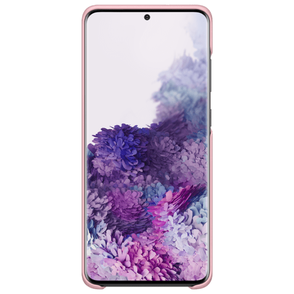 Husă pentru smartphone Samsung Galaxy S20+ (EF-KG985CPEGW) Pink Samsung, Silicon, Led Cover photo 3