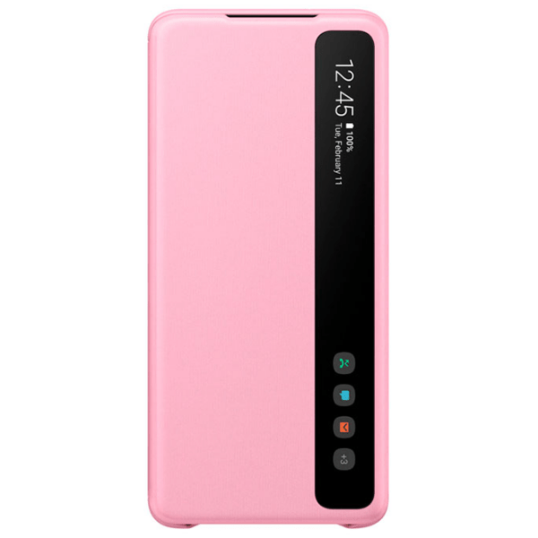 Husă pentru smartphone Samsung Galaxy S20+ (EF-ZG985) Pink Samsung, PU, Flip Cover View photo 2
