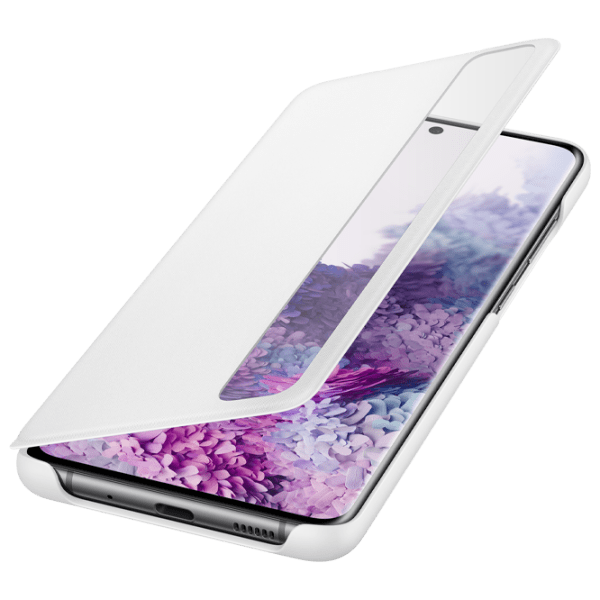 Husă pentru smartphone Samsung Galaxy S20+ (EF-ZG985CWEG) White Samsung, PU, Flip Cover photo 4