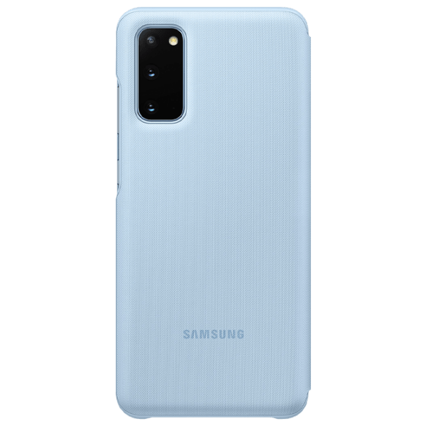 Husă pentru smartphone Samsung Galaxy S20 (EF-NG980PLE) Blue Samsung, Silicon, LED Flip Wallet photo 2