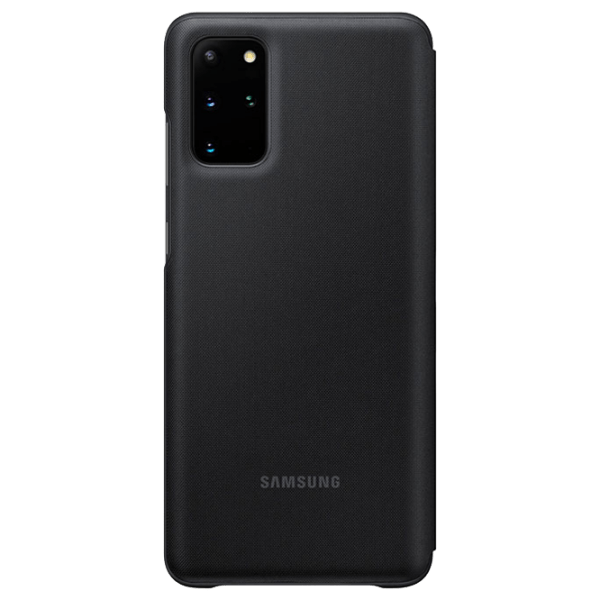 Husă pentru smartphone Samsung Galaxy S20+ (EF-NG985) Black Samsung, PU, LED Flip Wallet photo 1