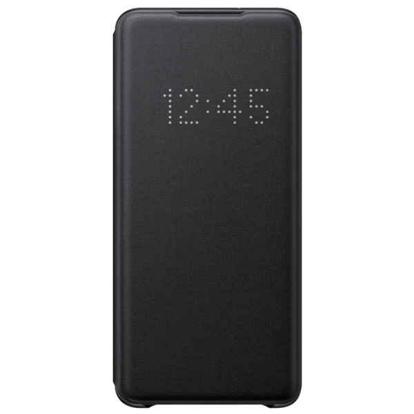 Husă pentru smartphone Samsung Galaxy S20+ (EF-NG985) Black Samsung, PU, LED Flip Wallet photo 2