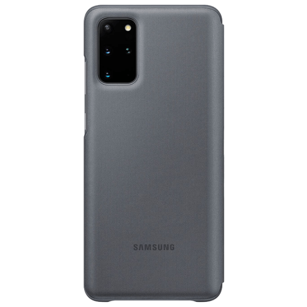 Husă pentru smartphone Samsung Galaxy S20+ (EF-NG985) Gray Samsung, PU, LED Flip Wallet photo 1