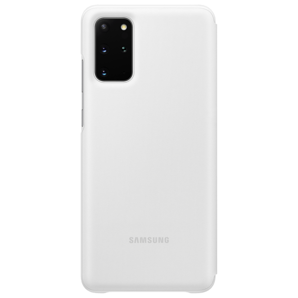 Husă pentru smartphone Samsung Galaxy S20+ (EF-NG985PWEGW) White Samsung, Silicon, Flip Wallet photo 1