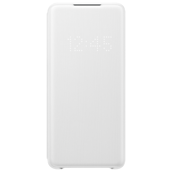 Husă pentru smartphone Samsung Galaxy S20+ (EF-NG985PWEGW) White Samsung, Silicon, Flip Wallet photo 2