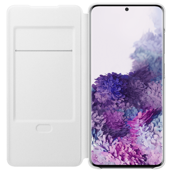 Husă pentru smartphone Samsung Galaxy S20+ (EF-NG985PWEGW) White Samsung, Silicon, Flip Wallet photo 3