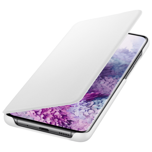 Husă pentru smartphone Samsung Galaxy S20+ (EF-NG985PWEGW) White Samsung, Silicon, Flip Wallet photo 4