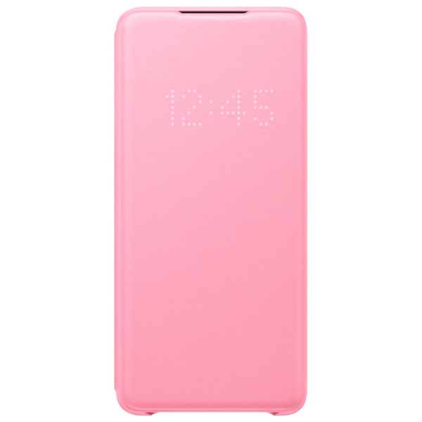 Husă pentru smartphone Samsung Galaxy S20+ (EF-NG985) Pink Samsung, PU, LED Flip Wallet photo 2