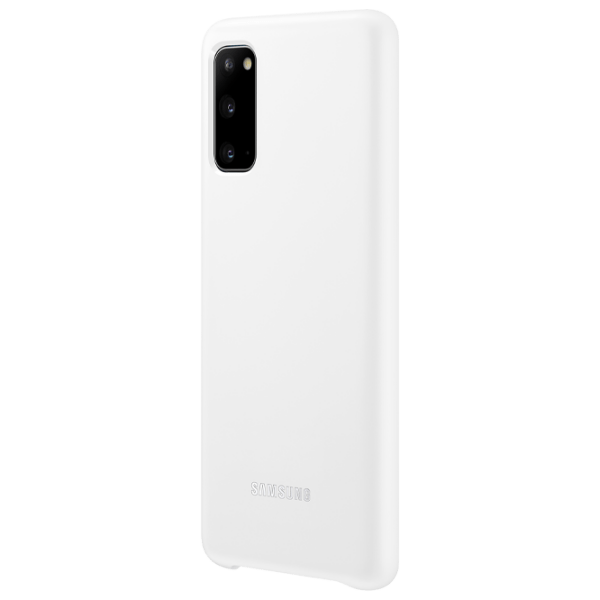 Husă pentru smartphone Samsung Galaxy S20 (EF-KG980CWEG) White Samsung, Silicon, Led Cover photo 3