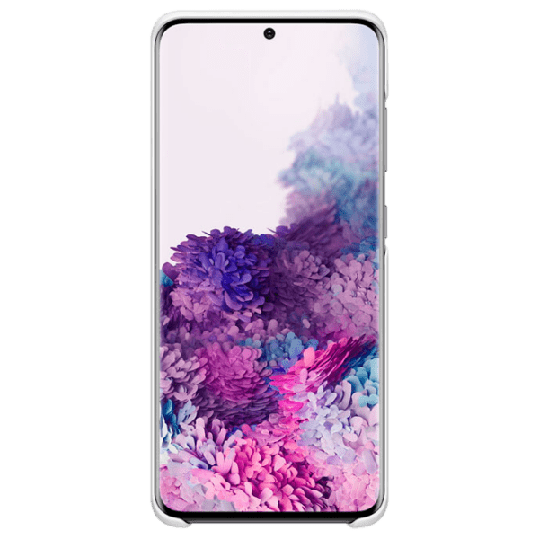 Husă pentru smartphone Samsung Galaxy S20 (EF-KG980CWEG) White Samsung, Silicon, Led Cover photo 4