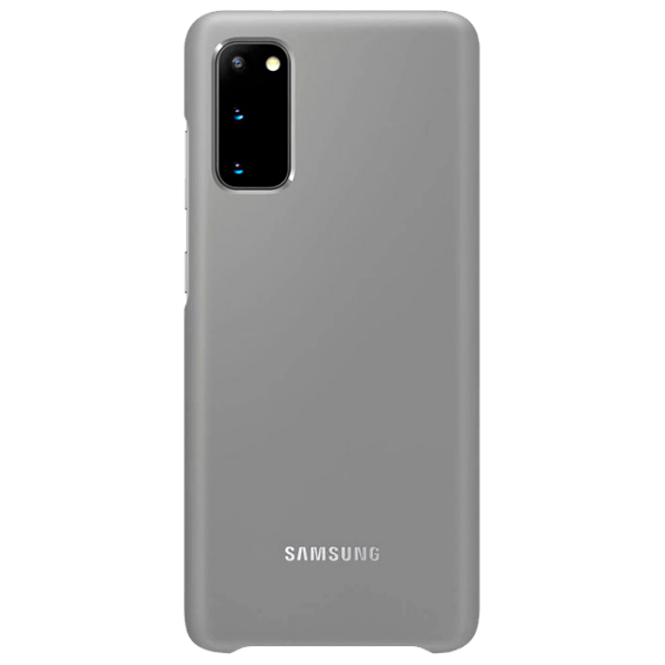 Husă pentru smartphone Samsung Galaxy S20 (EF-KG980) Gray Samsung, Silicon, Led Cover photo 2