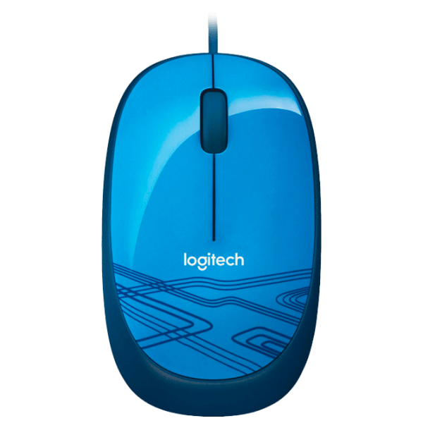 Mouse Logitech M105 Blue Cu fir, 1000 dpi photo 1