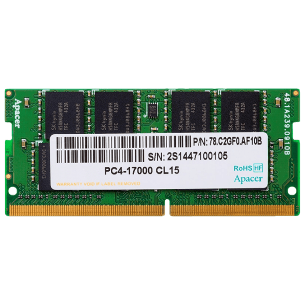 Memorie RAM 4 GB Apacer AS04GGB24CEYBGH SO-DIMM, DDR4, 2666 MHz photo 1