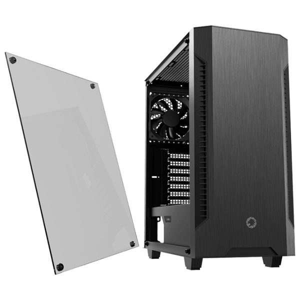 Корпус Gamemax Fortress TG Черный micro ATX photo 3