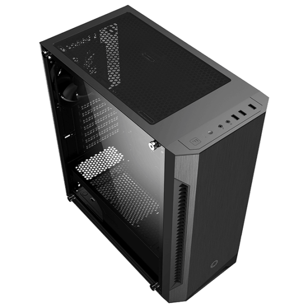 Корпус Gamemax Fortress TG Черный micro ATX photo 5