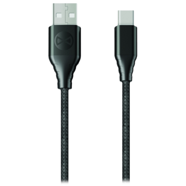 Cablu Forever Core USB/ USB Type-C Black  photo 1