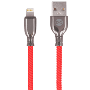 Кабель USB Forever Tornado USB/ Lightning Красный 