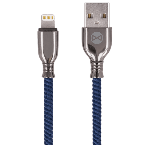 Кабель USB Forever Tornado USB/ Lightning Синий  photo 1