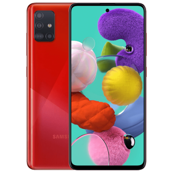 Samsung Galaxy A51 64 GB Red 6.5" | 48 MP | 4 GB | Dual SIM photo 1