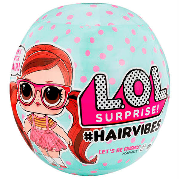 Păpușă L.O.L Surprise! L.O.L Hairvibes S6 W1 564744 Multicolor pentru fetițe, 6+ photo 1