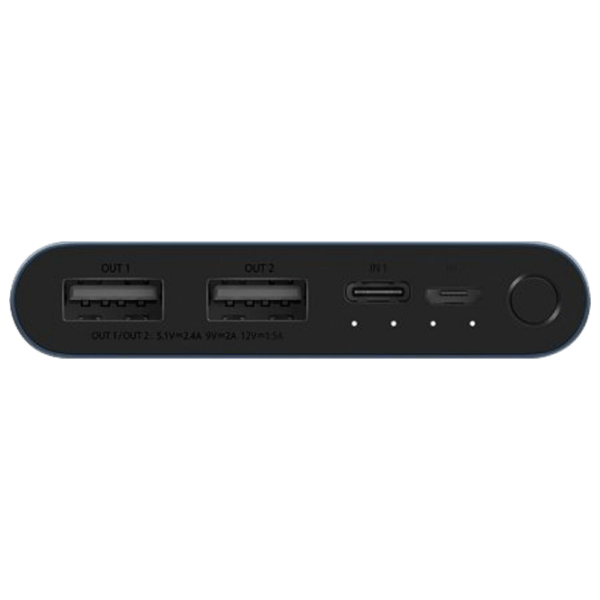 Power Bank 10000 мАч Xiaomi Mi 3 PLM13ZM (18 Вт) Синий  photo 4