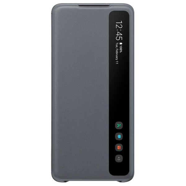 Husă pentru smartphone Samsung Galaxy S20+ (EF-ZG985) Gray Samsung, PU, Flip Cover View photo 2