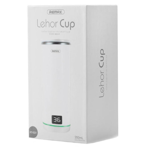 Smart Cup Remax Lehor RT-IG01 (350ml), White  photo 5