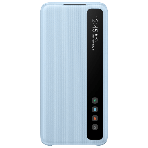 Husă pentru smartphone Samsung Galaxy S20 (EF-ZG980CJEG) Blue Samsung, Silicon, Flip Cover photo 1