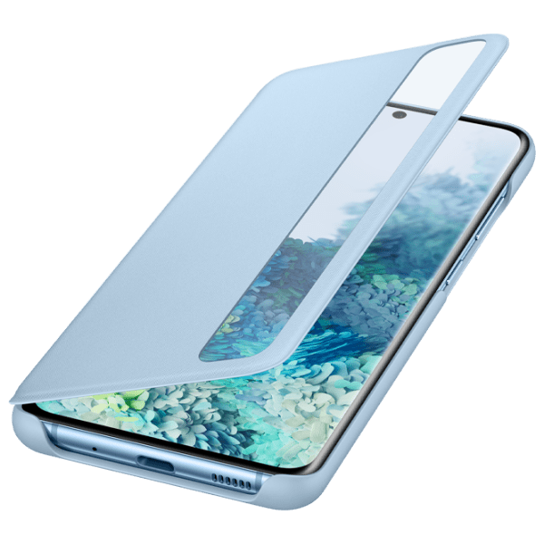 Husă pentru smartphone Samsung Galaxy S20 (EF-ZG980CJEG) Blue Samsung, Silicon, Flip Cover photo 4